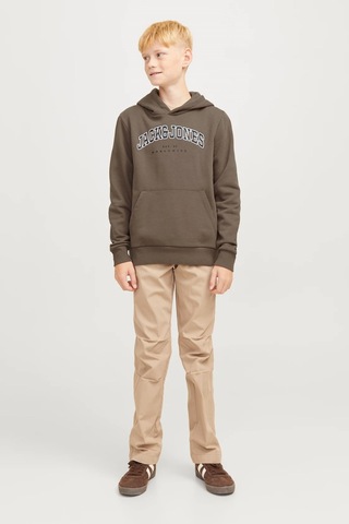 Jack & Jones Çocuk Jjecaleb Sweatshirt Kahverengi