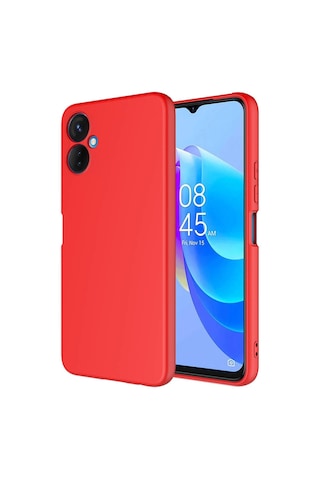 Nourthkiingdom Tecno Spark 9 Pro Kılıf Nrtk Mara Lansman Kapak - Kırmızı Kırmızı