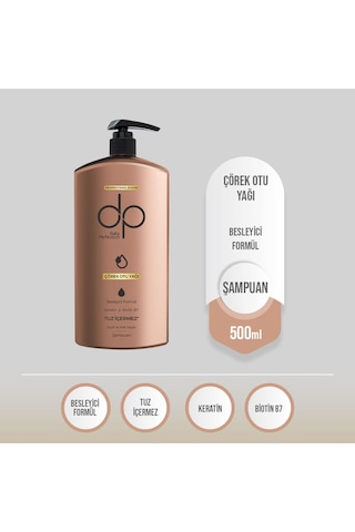 Dp Daily Perfection Daily Perfection Çörek Otu Yağı Tuzsuz Şampuan 500 ML