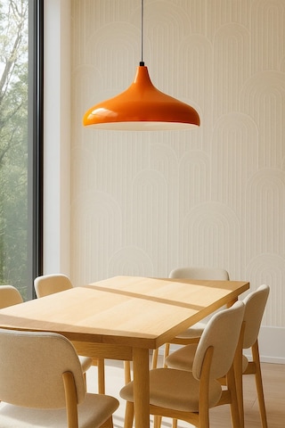 Modern Tasarım Turuncu Sarkıt Avize Salon, Mutfak Ve Ofis İçin Dekoratif Butik Lamba Aydınlatma Turuncu