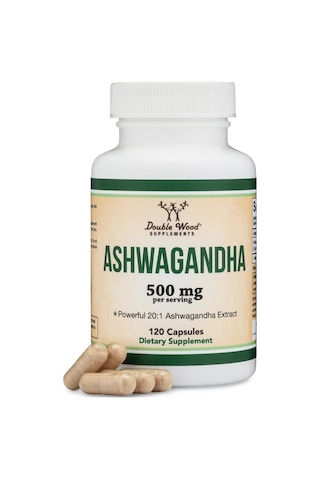 Double Wood Hint Ginseng 20:1 - 120 Caps 500 Mg