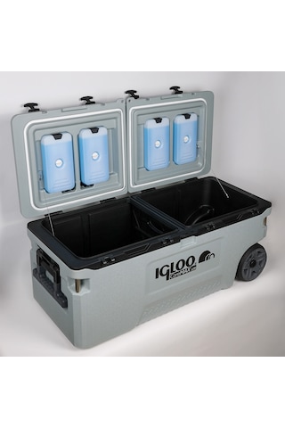 Igloo Coremax 120 Tekerlekli Buzluk 120 Litre Bej