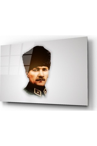 Mustafa Kemal Atatürk - Cam Tablo