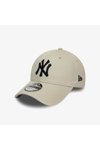 New Era New York Yankees Unisex Krem Şapka Düz 12380590 Krem