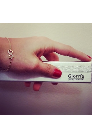 Glorria Sonsuzluk Altın Bileklik N11.17187 Sarı Altın