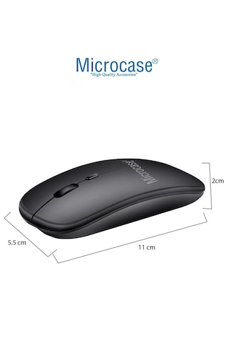 Microcase Honor Pad X8b 11 İnch İle Uyumlu Tablet Çanta+bluetooth Klavye+mouse+tablet Standı Siyah-al4840