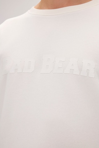 Bad Bear Badbear Marlow Beyaz Erkek Sweatshirt Beyaz