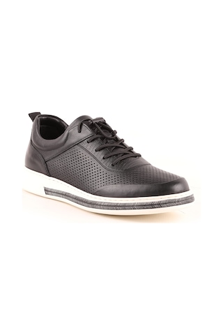 Lbr H1003 Erkek Deri Loafer Ayakkabı Lacivert Siyah