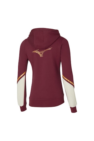 Mizuno Mızuno Sweat Jacket Kadın Sweatshirt Bordo