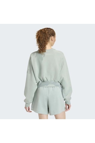 Adidas Ka7015 W All Szn Sl Sw Kadın Sweatshirt Yeşil
