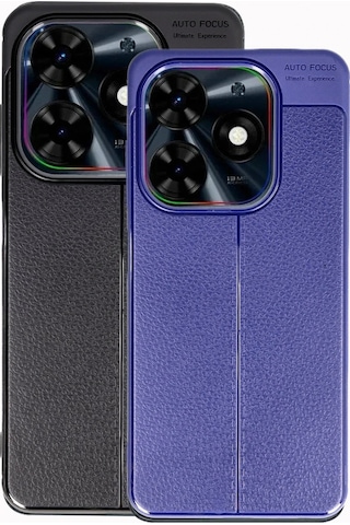 Mey İthalat Tecno Spark Go 2024 Kılıf Auto Focus Kapak - Siyah