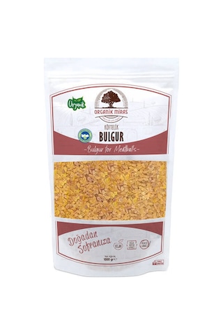 Organik Köftelik Bulgur 1kg