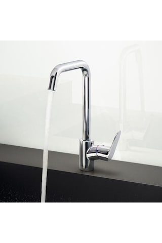 Hansgrohe Focus Tek Kollu Evye Bataryası Krom 31820000