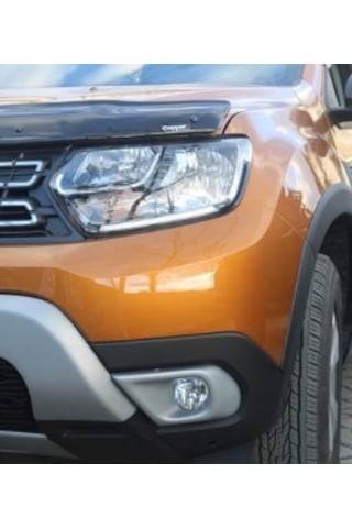 Dacıa Duster 2018 2022 Sis Kaplaması Gri 2 Parça Abs