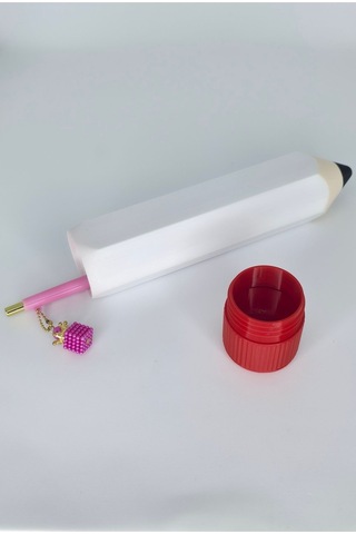 Kalem Kalemlik Hexa Kalemlik Kalem Kutusu 5x5x22cm Altıgen Kalemlik