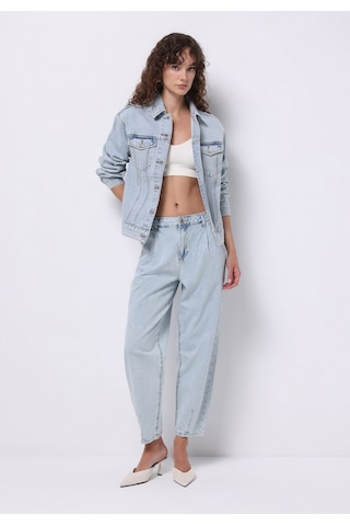 Colin's Colins Barrel Fit Kadın İndigo Jean Pantolon Cl1074898 Q1.v1 Dn43473 Denim