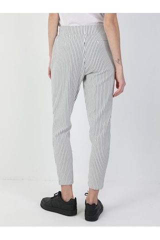 Colin's  Regular Fit Yüksek Bel Kadın Beyaz Eşofman Altı CL1047824_Q1.V2_OFW Beyaz