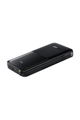 Baseus Bipow 2 10000mah Taşınabilir Şarj Cihazı Siyah Siyah