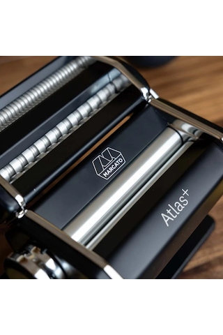 Marcato Design Atlas Plus İtalyan Makarna Makinesi Siyah Renk Siyah