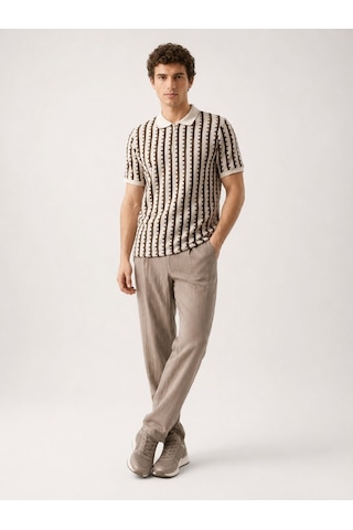 LOFT Regular Fit Erkek Polo K.kol Lf2042749 Q1.v1 Kahverengi