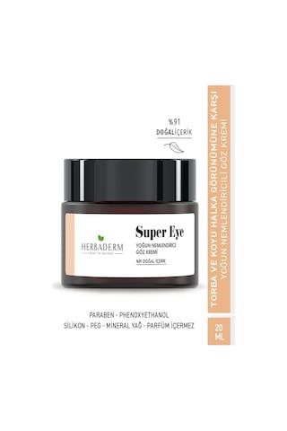 Herbaderm Super Eye Yoğun Nemlendirici Göz Kremi 20 ML
