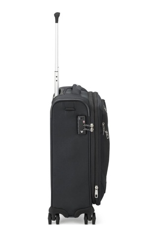 Roncato Joy Trolley Expandable Cabin Küçük Boy Tekerlekli Valiz Siyah Nero Siyah