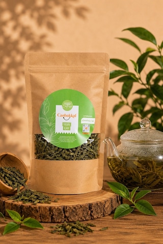 Canbakkal Doğal ve Katkısız Yaprak Yeşil Çay 100 G