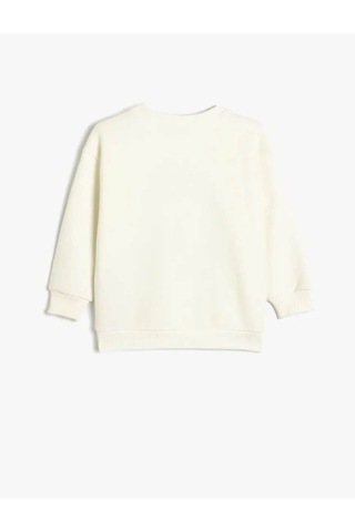 Koton Erkek Çocuk Sweatshirt Ekru 5wkb10070tk 25ky59000154 Y5915 Ekru