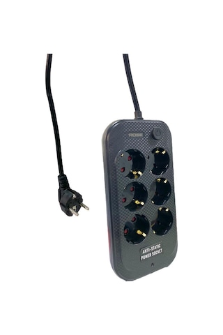 Rose Gr-600 6'lı 5metre Kablolu Akım Korumalı Grup Priz 5