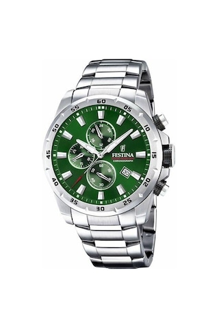 Festına F20463/3 Chrono Sport Erkek Kol Saati Gümüş