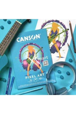 Canson Xsmart Pıxel Art A4 120g 40 Sayfa