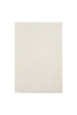 Düz Krem Bej Sade Dikey Çizgili Modern Yıkanabilir Halı - Mk12001bjs Krem - Bej