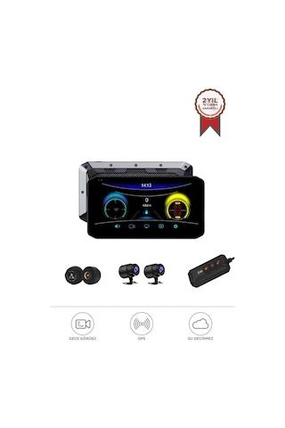 Torima M8e Siyah Ultra Hd Wifi Aksiyon Kamerası Motosiklet Gözetleme Kamerası Siyah