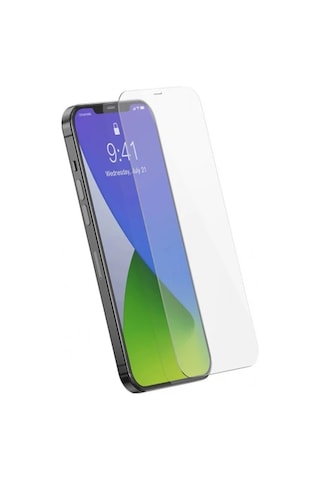 Baseus İphone 12/ 12 Pro 6.1 0.15mm Full Tempered Cam Ekran Koruyucu 2set- 5775