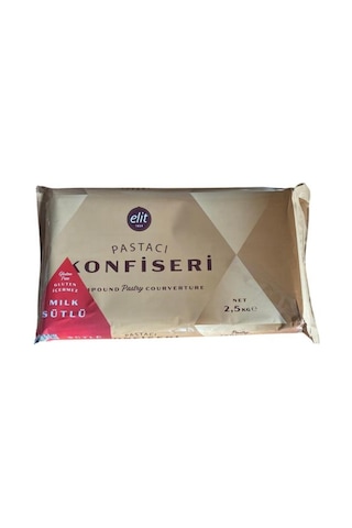 Elit Pastacı Sütlü Konfiseri 2.5 Kg Glutensiz Elit Pastacı Sütlü Konfiseri 2.5 Kg Glutensiz