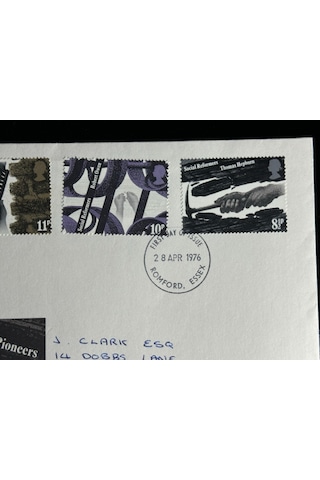 İngiltere Fdc 1976 British Pioneers Social Reformers İlk Gün Zarfı Tam Seri