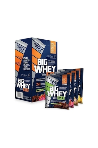 Big Joy Big Whey Go Protein 1040 GR  32 Saşe + Shaker