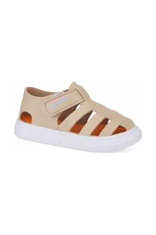 Minipa Ortopedik Ped Tabanlı Unisex Çocuk Sandalet Bej