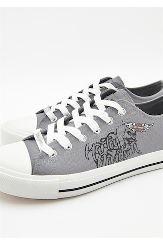 Harley Davidson 023m100354 Pomona Grey Erkek Sneaker Gri