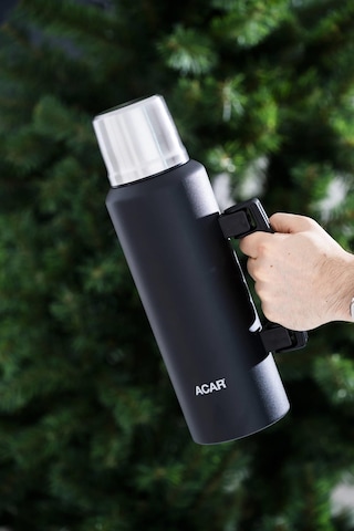Acar Karat X Inox Termos - 1.50 Lt Siyah