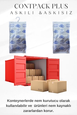 Contpack Askılı Nem Alıcı Rutubet Engelleyici Konteyner K...