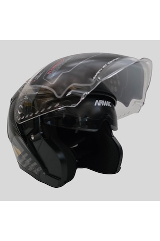 Arwic Street Model Yarım Motosiklet Kaskı Ar836 Sarı