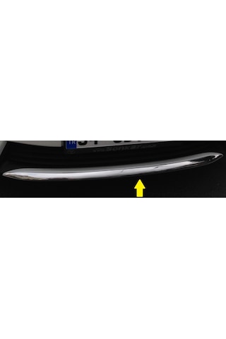 Toyota Corolla Uyumlu 2013-2014 Krom Ön Tampon Altı Çıtası Aksesuarı