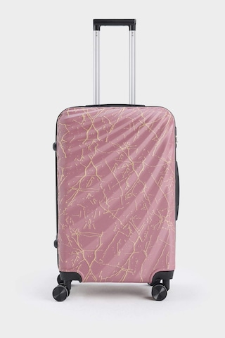 Defacto Unisex Sert Kapaklı Çekçekli Orta Boy Valiz E7064axnsbr411 Bordo-br411