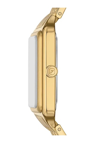 Fossil Fes5341 Quartz Çelik Altın Rengi Yeşil Kadran 26 Mm Kadın Kol Saati