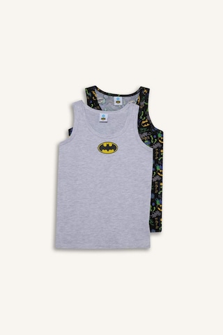 Defacto Erkek Çocuk Batman 2li Atlet C8798a825aubk81 Siyah-bk81