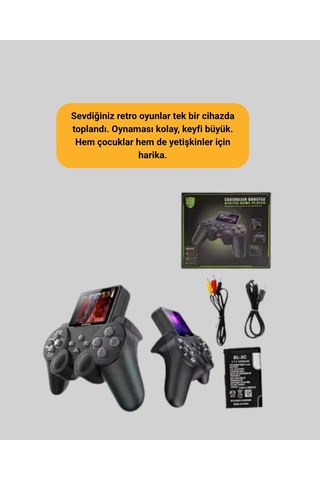 Mey İthalat 500 Oyun Tek Cihazda Nostalji Ve Eğlence Yanınızda