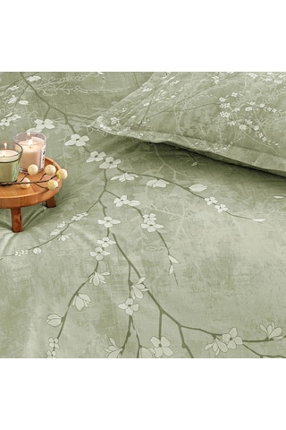 Özdilek Çift Kişilik Ranforce Nevresim Takımı White Sakura Çok Renkli