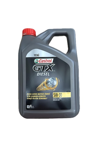 Castrol GTX Diesel 5W-30 C2 Motor Yağı 4 L
