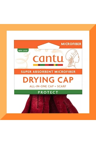 Cantu Mikrofiber Saç  Kurutma Bonesi - Bordo